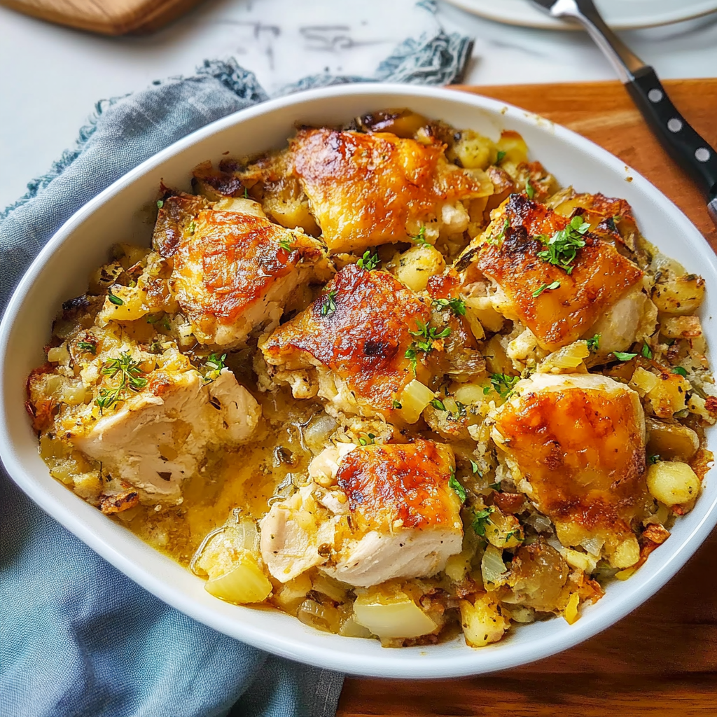 Chicken and Stuffing