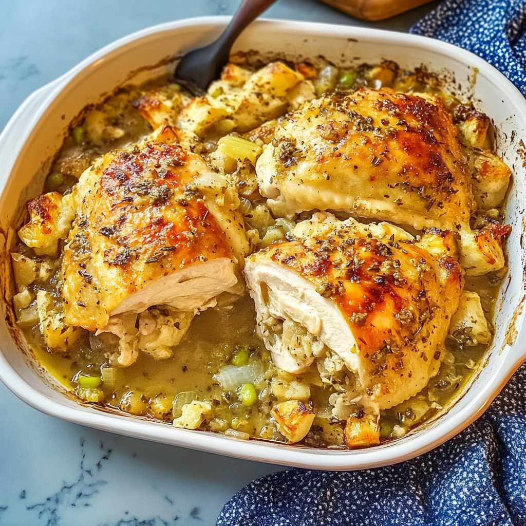Chicken and Stuffing