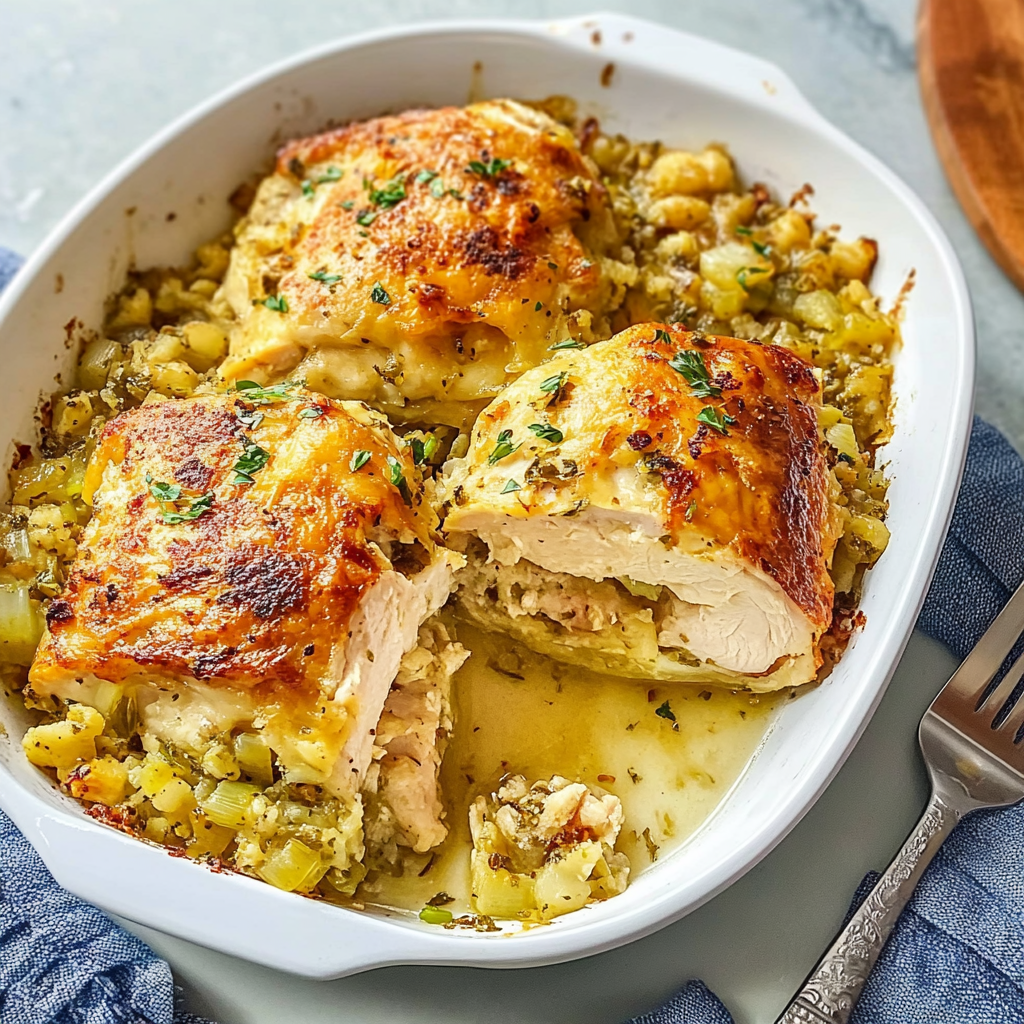 Chicken and Stuffing