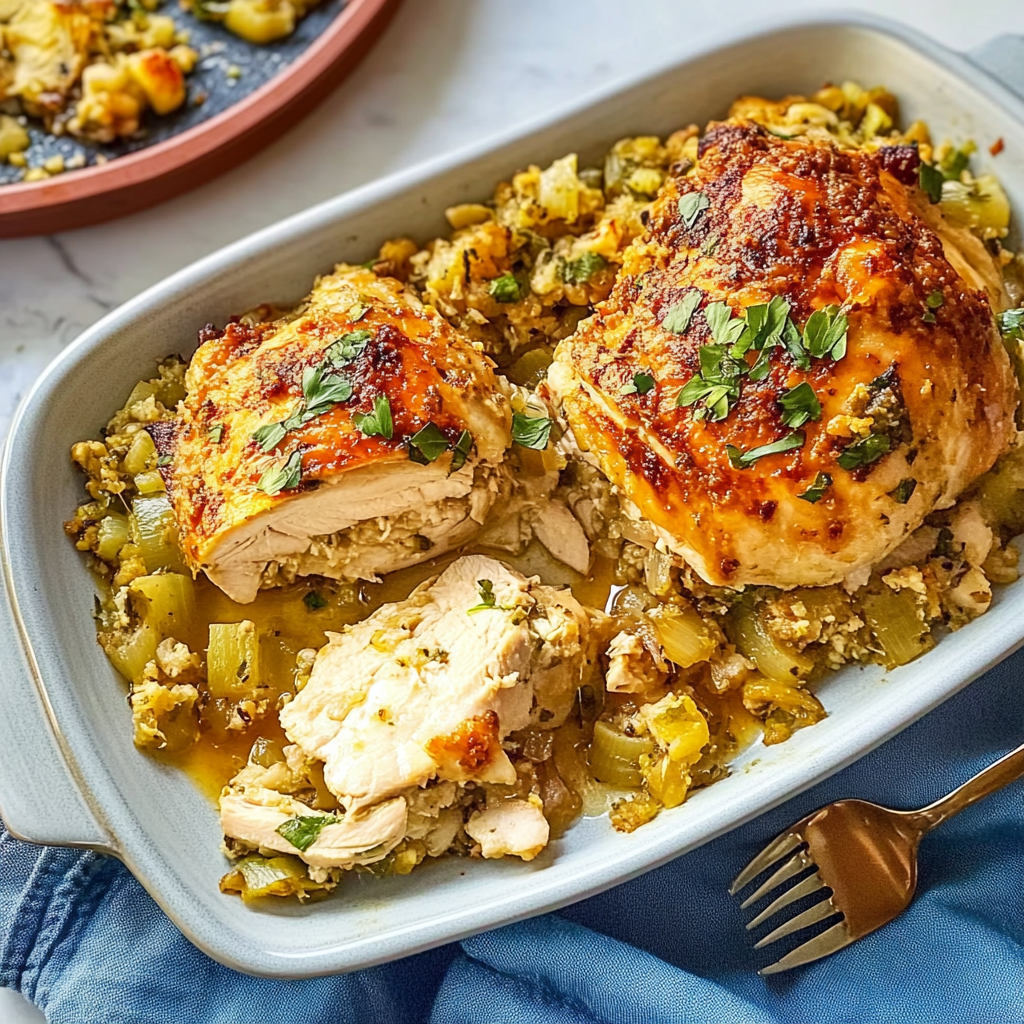 Chicken and Stuffing