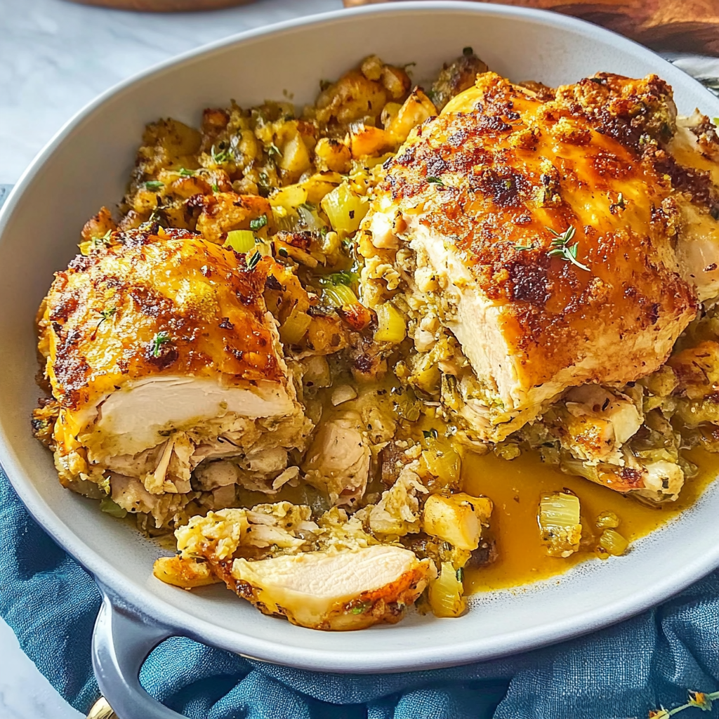 Chicken and Stuffing