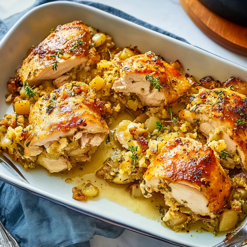 Chicken and Stuffing