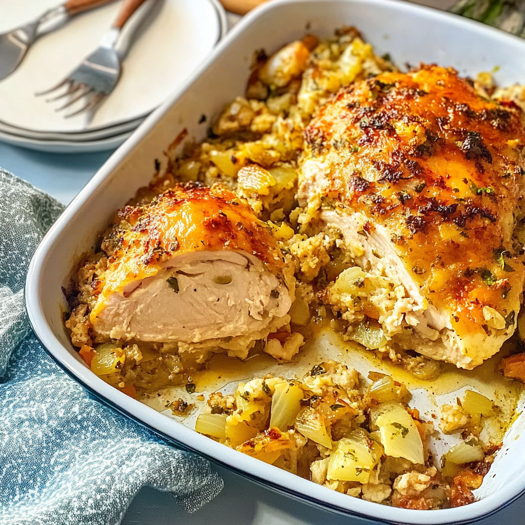 Chicken and Stuffing