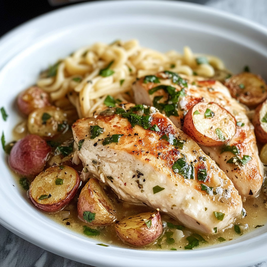 Crockpot Chicken Piccata