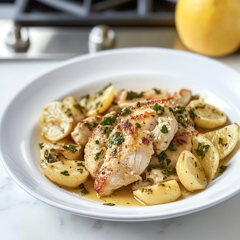 Crockpot Chicken Piccata