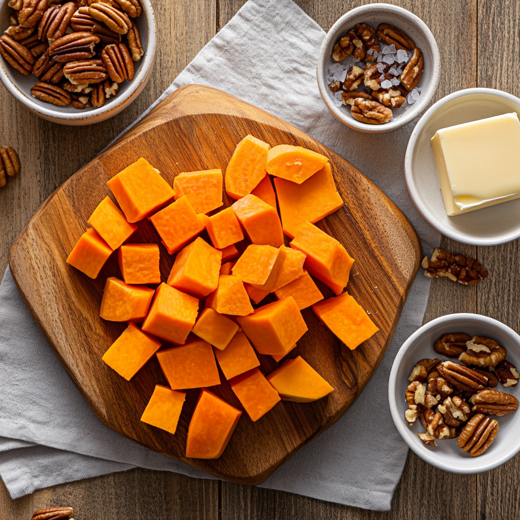 Crockpot Sweet Potatoes ingredients