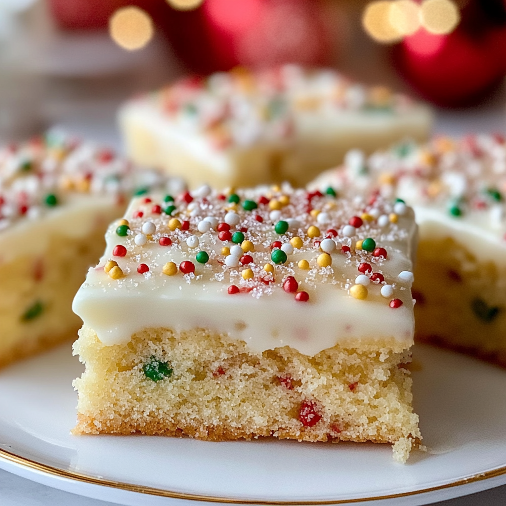Sugar Cookie Bars 