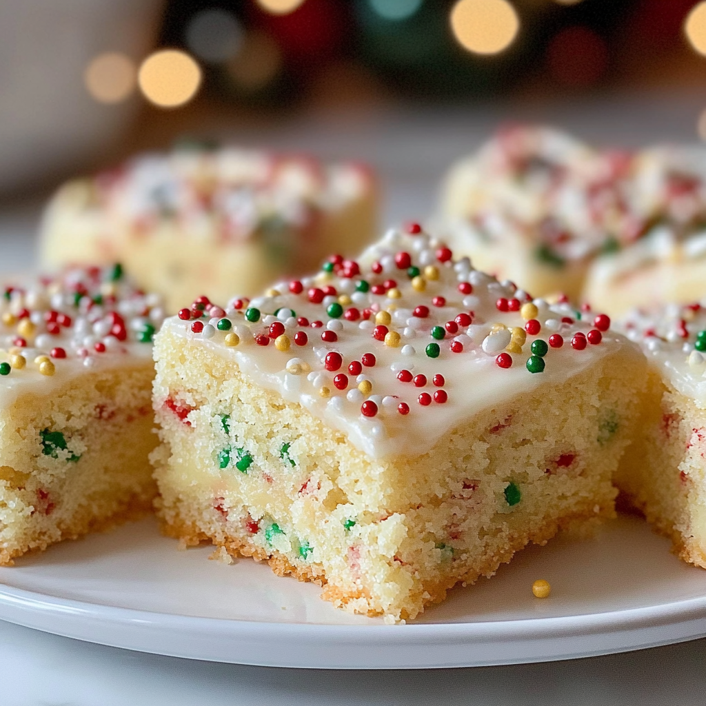 Sugar Cookie Bars 