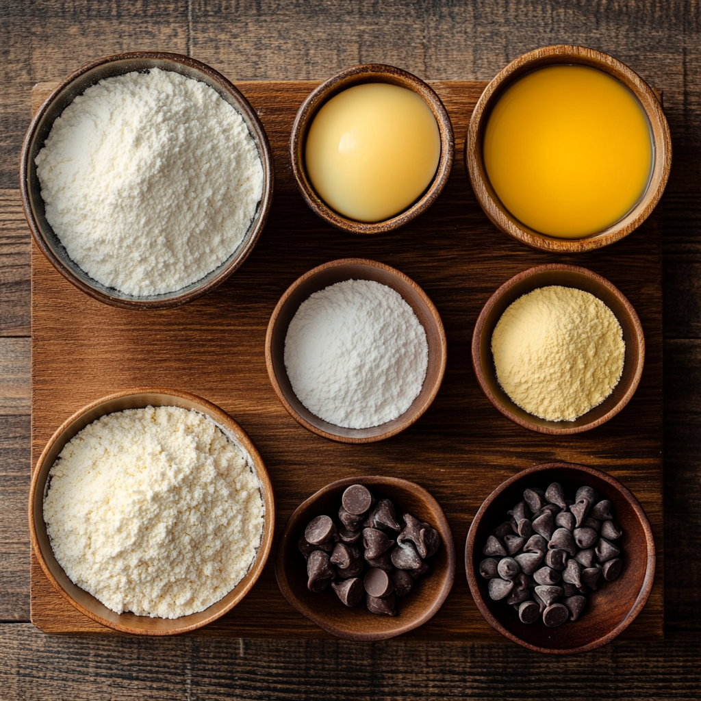 Sugar Cookie Bars ingredients