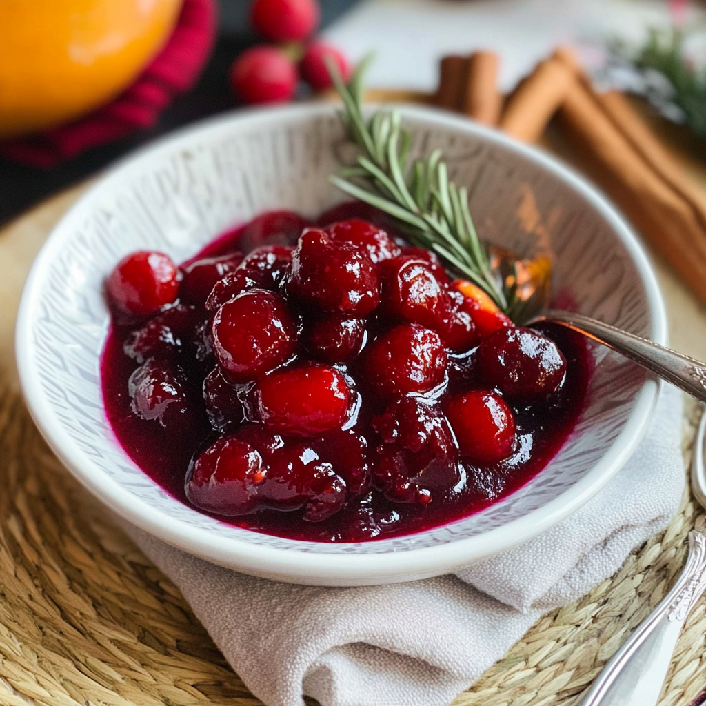 Tasty Christmas Cranberry Sauce