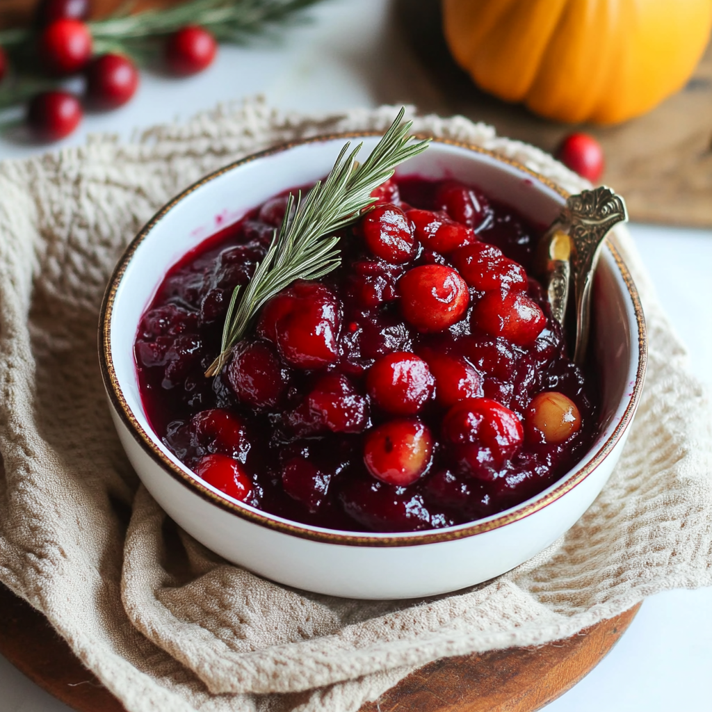Tasty Christmas Cranberry Sauce