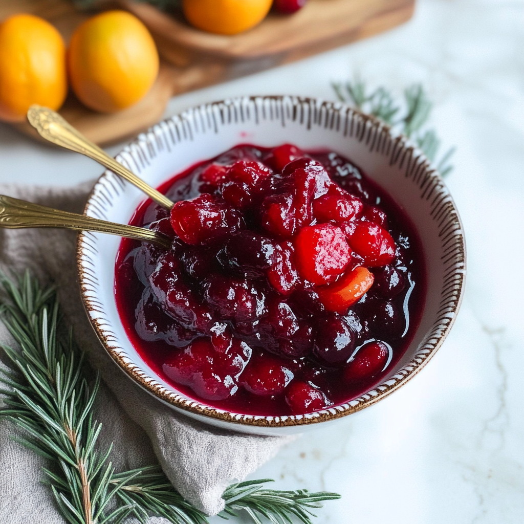 Tasty Christmas Cranberry Sauce