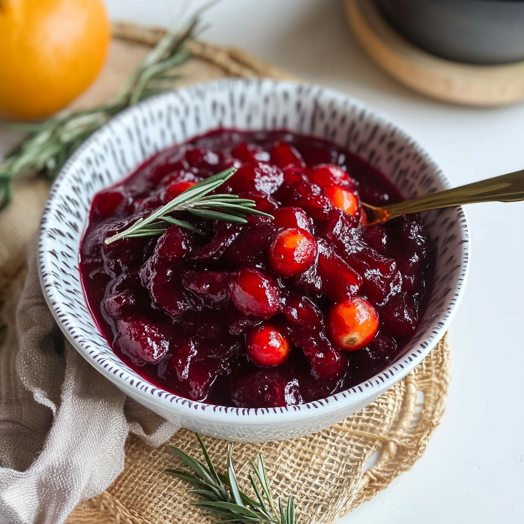 Tasty Christmas Cranberry Sauce