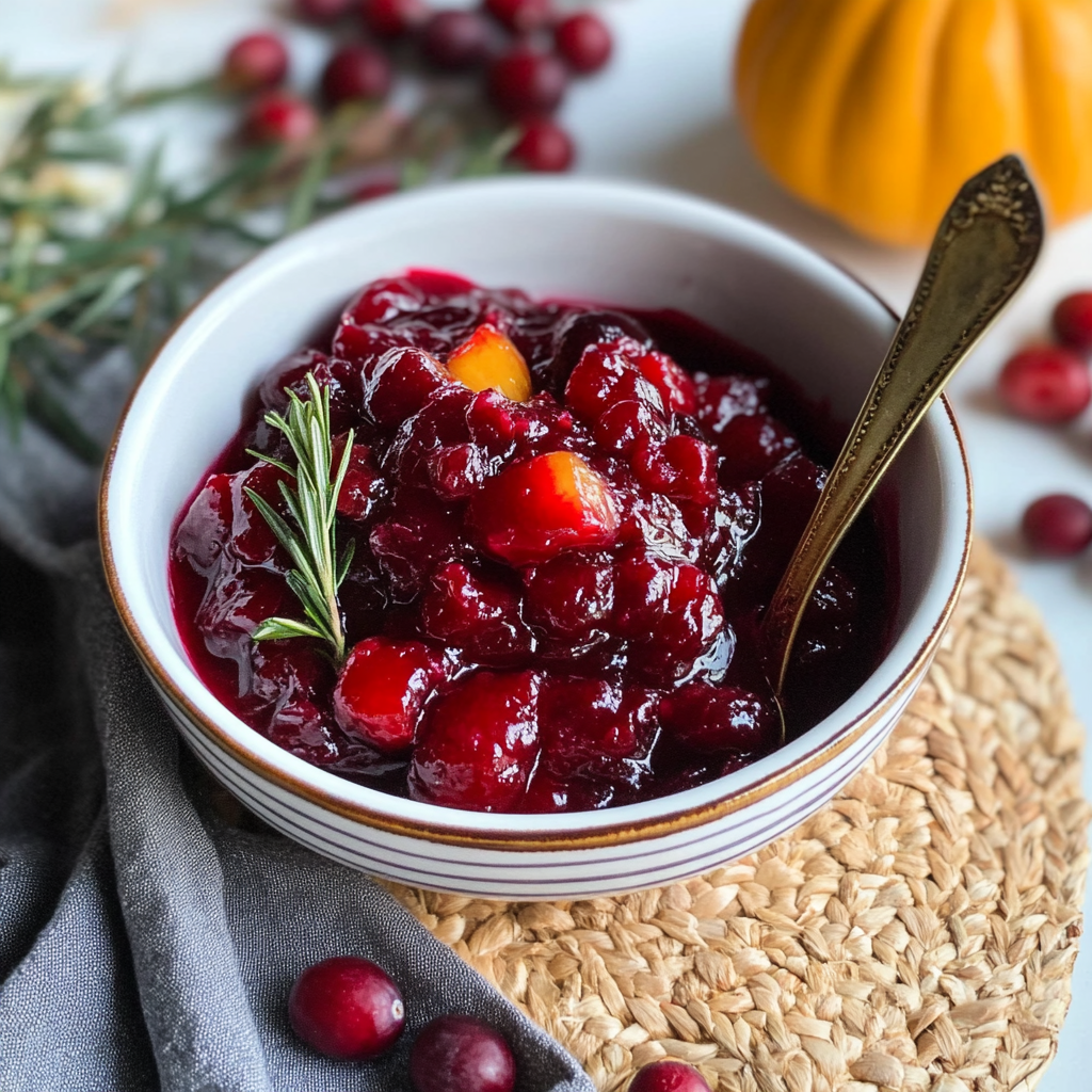 Tasty Christmas Cranberry Sauce