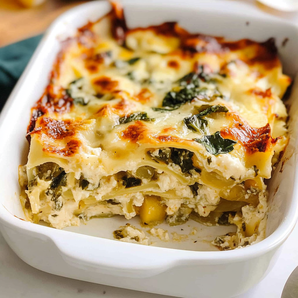 Veggie White Lasagna