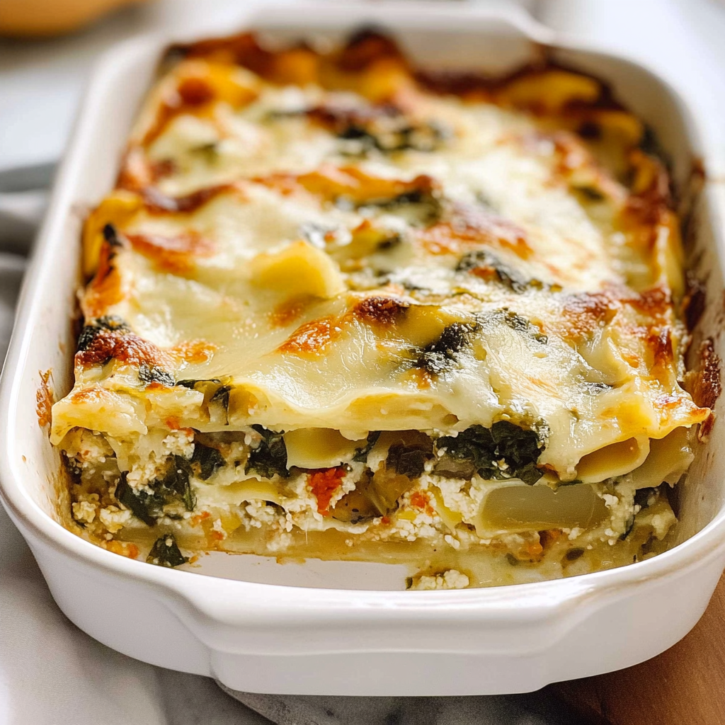 Veggie White Lasagna