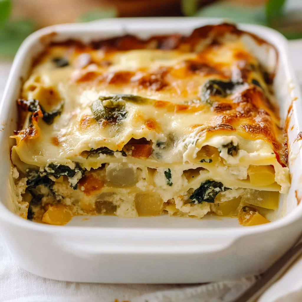 Veggie White Lasagna