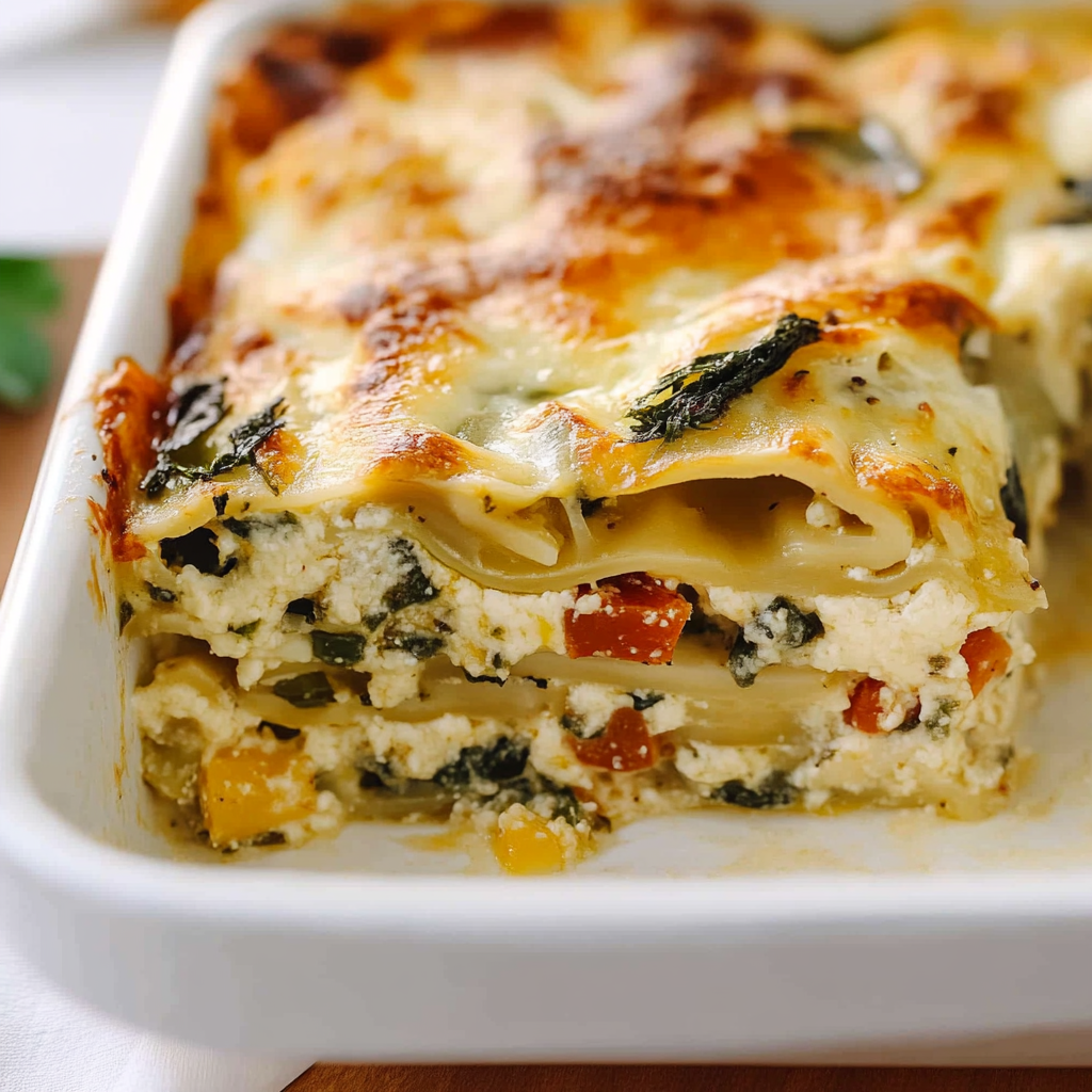 Veggie White Lasagna