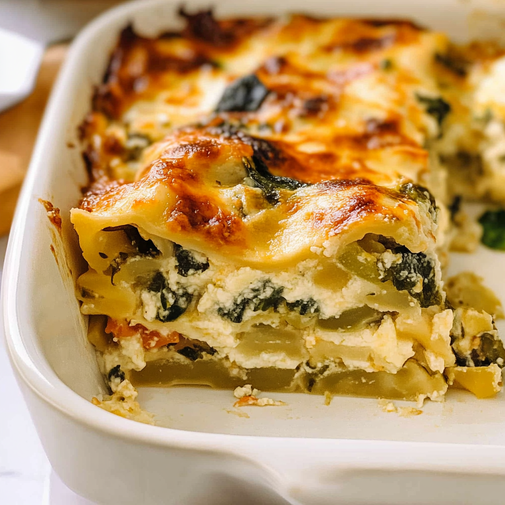 Veggie White Lasagna